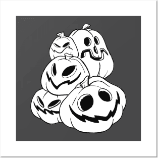 Halloween Pumpkins Posters and Art